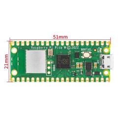 OPTION-3  Raspberry Pi PICO W  Breakout Board  GPIO Pin  USB Cable